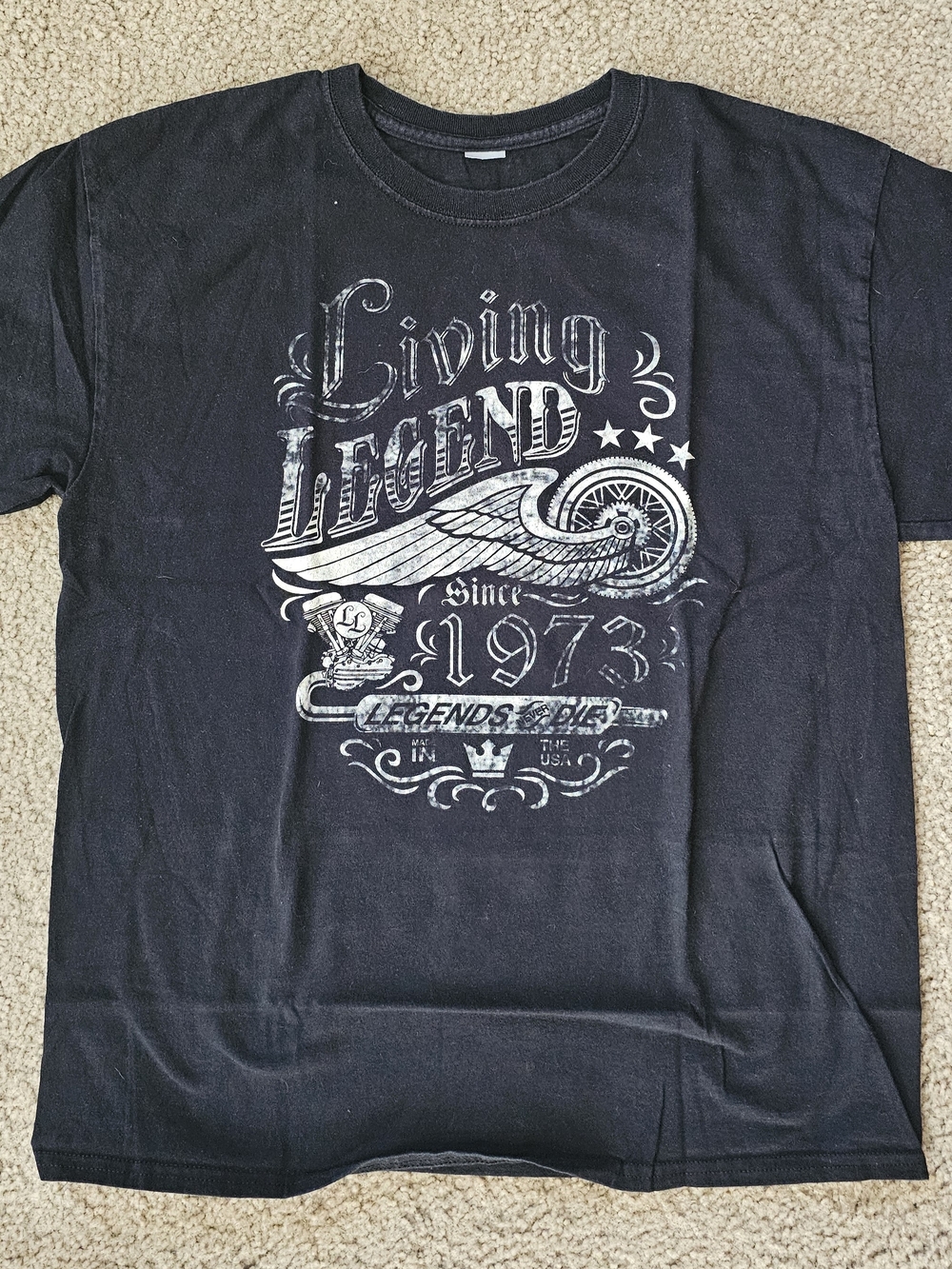 Living Legend Graphic Tee - Black - Picture 3 of 4